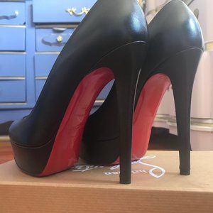 CHRISTIAN LOUBOUTIN Bianca Platform Heels New 6